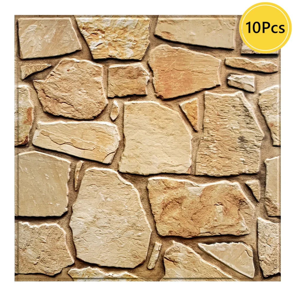3D Textured Stone Wall Panels