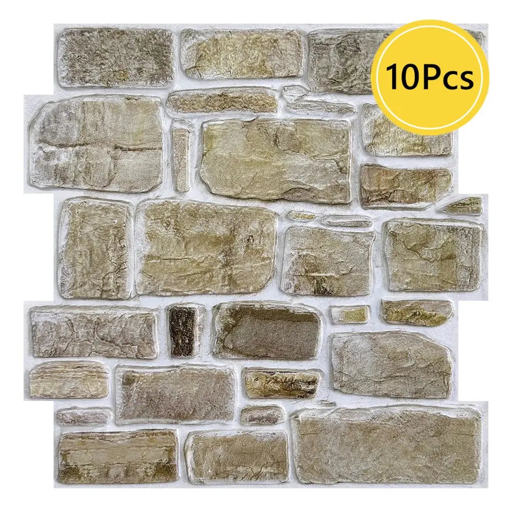 3D Textured Stone Wall Panels