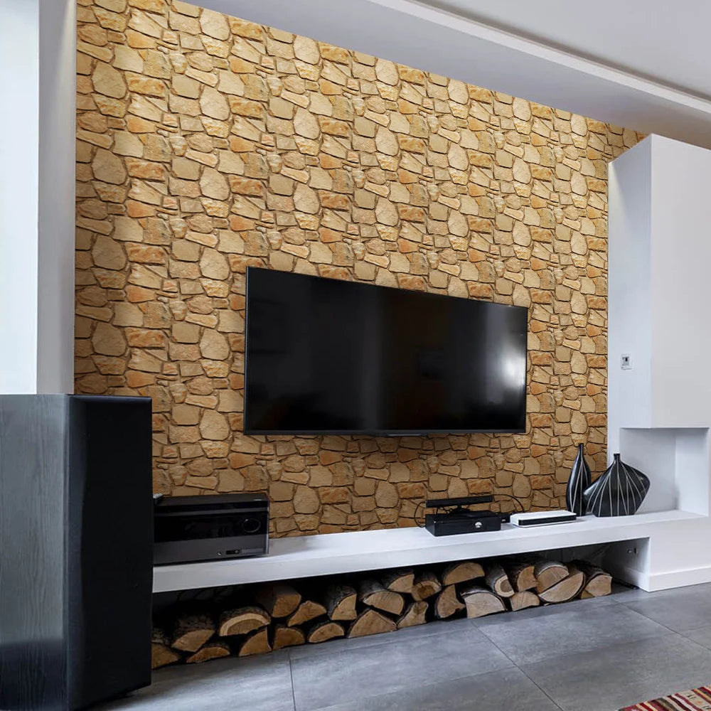 3D Textured Stone Wall Panels